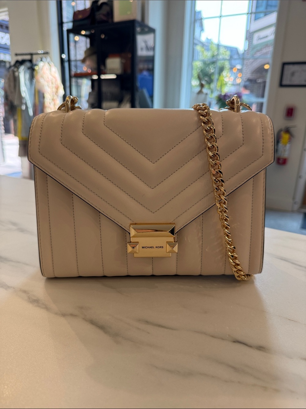 Whitney Quilted Michael Kors Purse